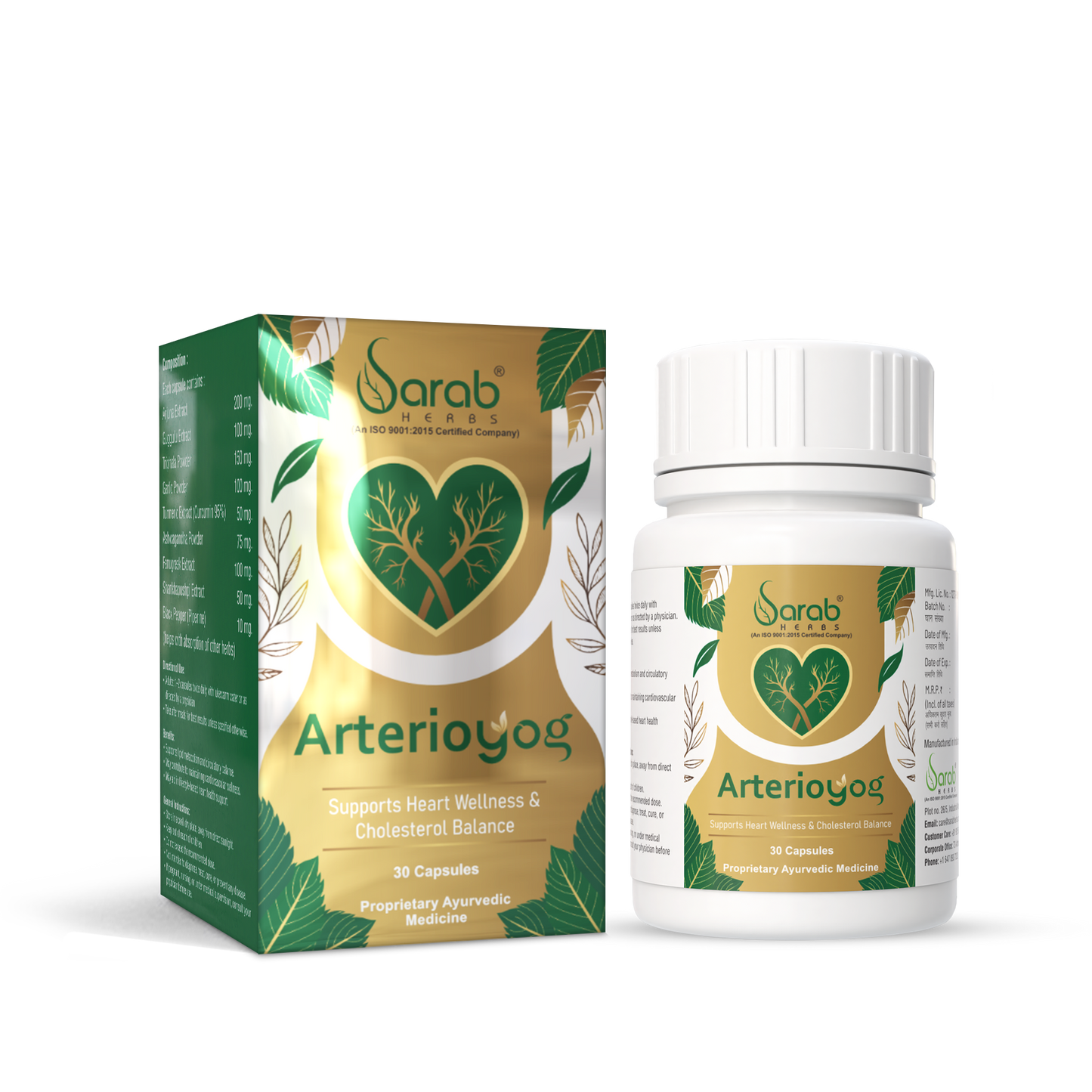 Arterioyog | Supports Heart Wellness & Cholesterol Balance