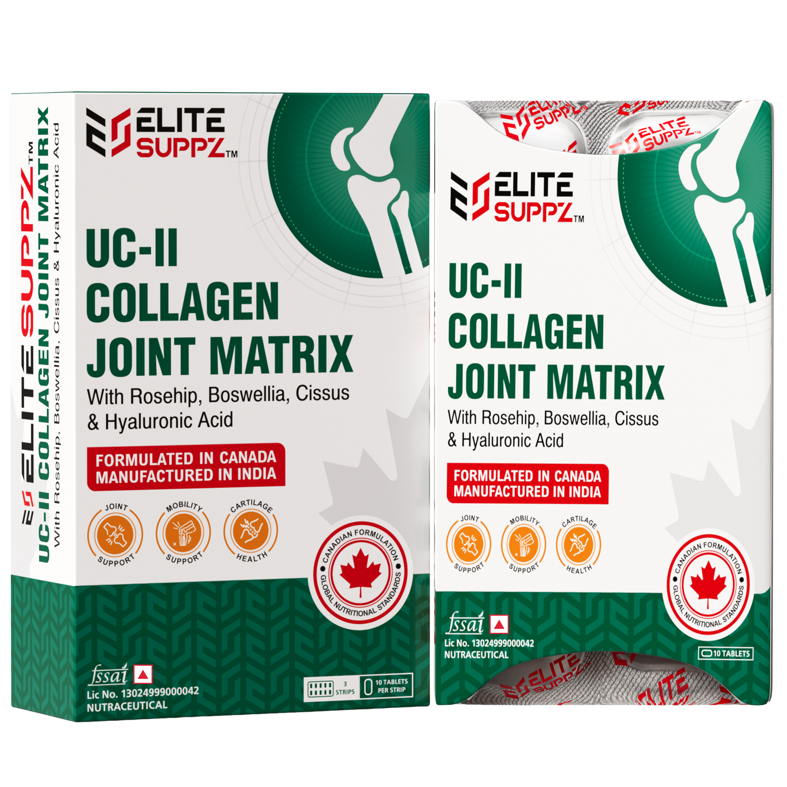 UC-II Collagen Joint Matrix, 30 Tablets – Advanced Joint & Cartilage Support