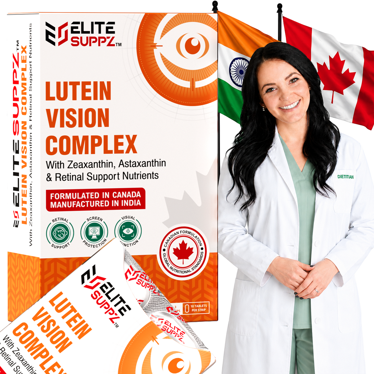 Lutein Vision Complex, 30 Tablets