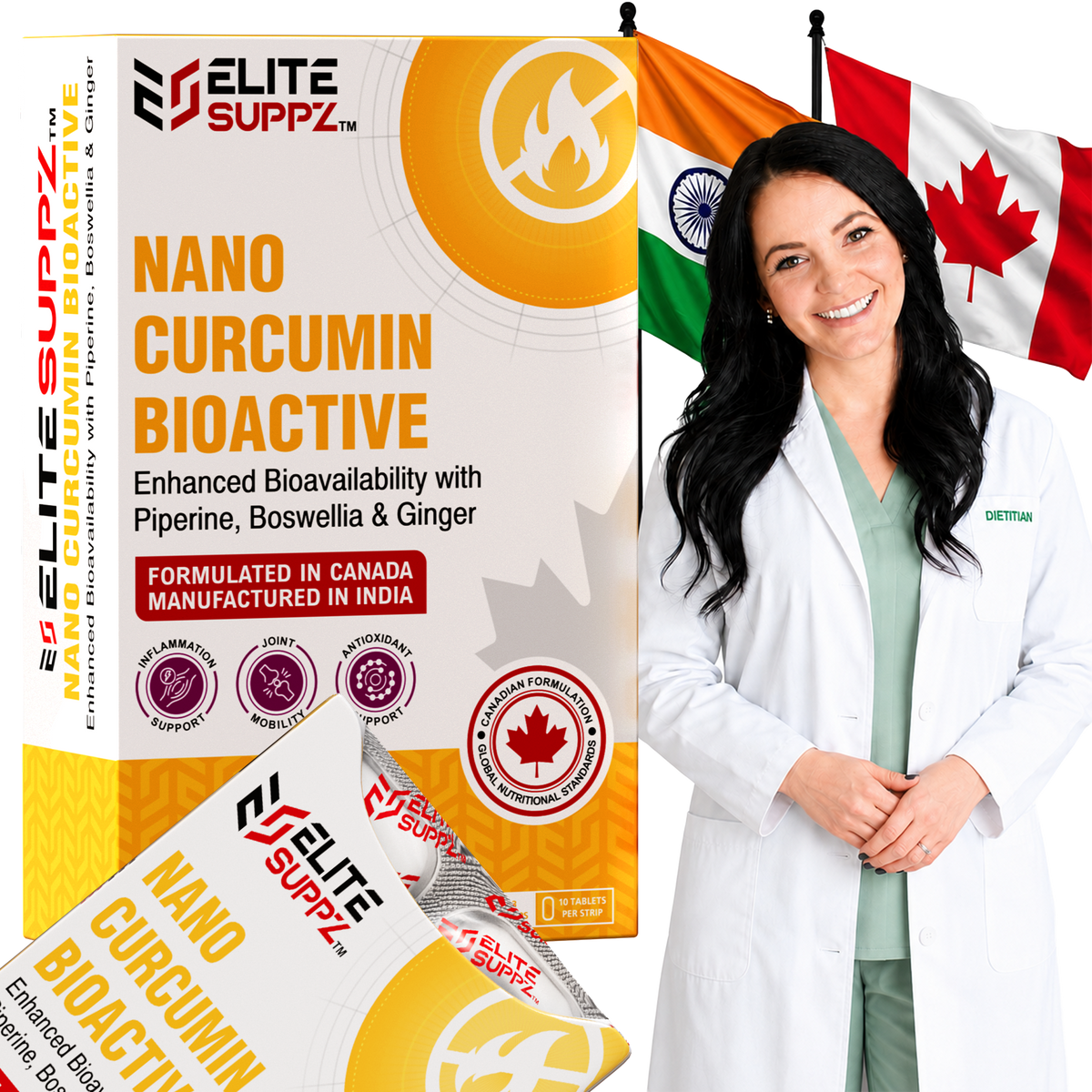 Nano Curcumin Bioactive, 30 Tablets