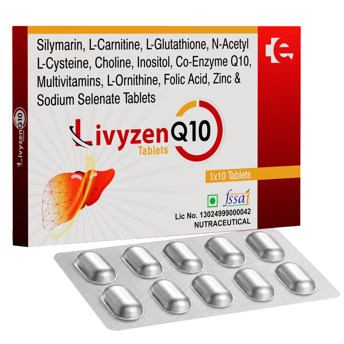 LivyzenQ10, 10 Tablets