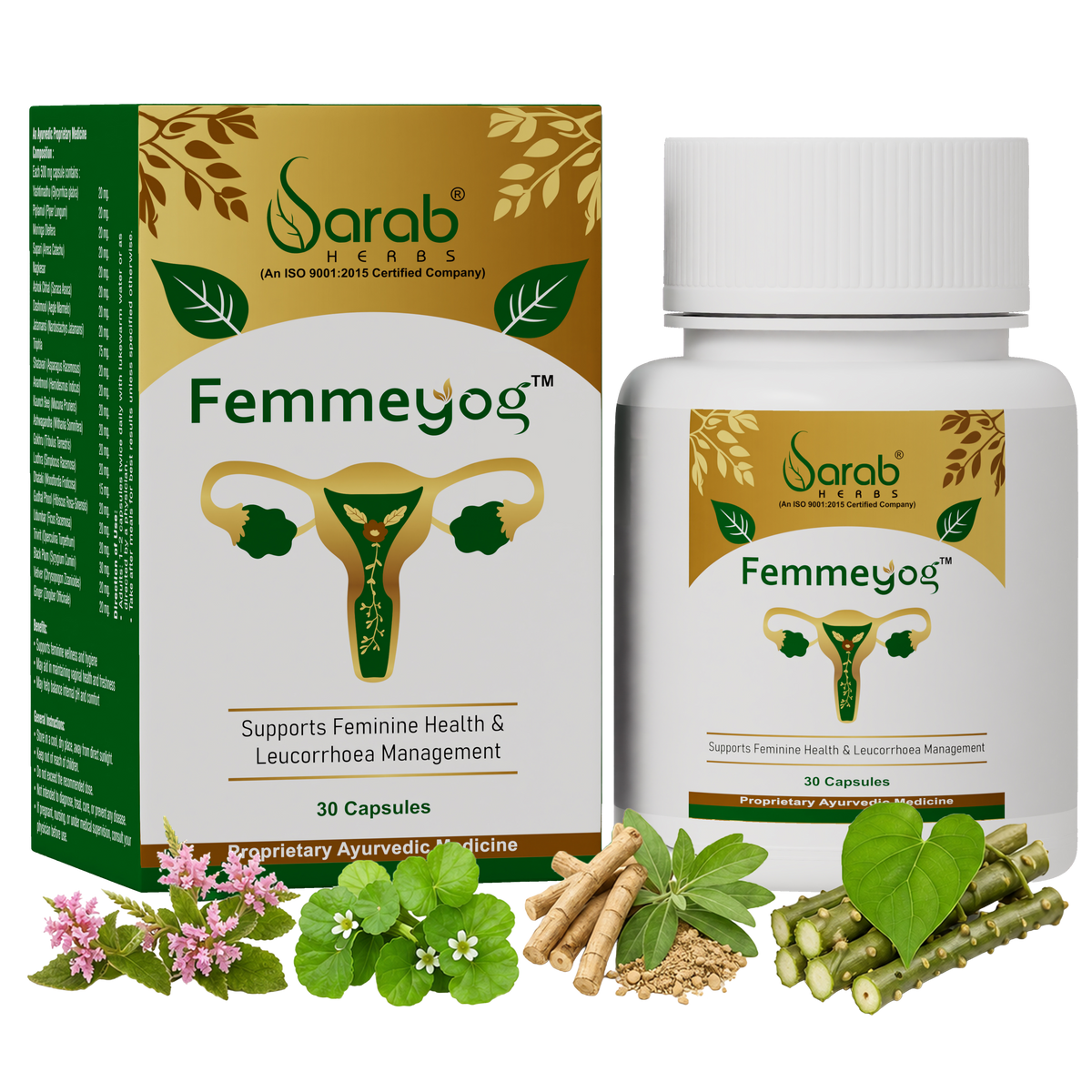 Femmeyog, 30 Capsules