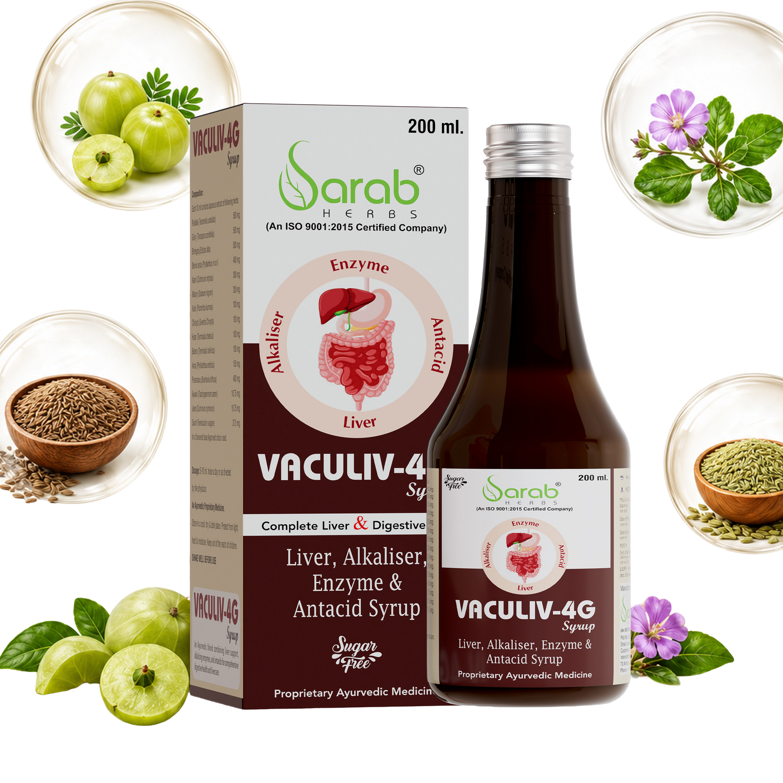 Vaculiv-4G Syrup, 200ml