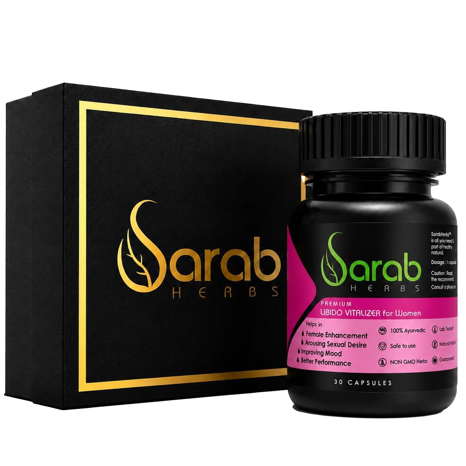 Libido Vitalizer for Women, 30 Capsules