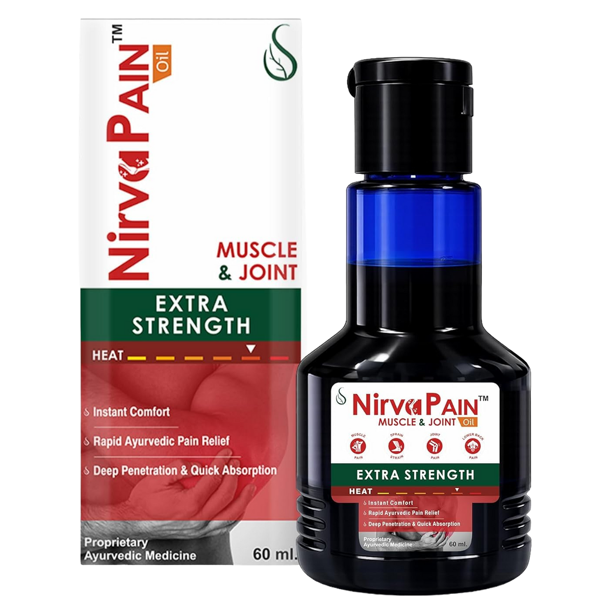 NirvaPain Oil, 60ml