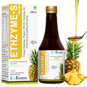 Ethzyme-S Syrup Pineapple Flavor, 200 ml
