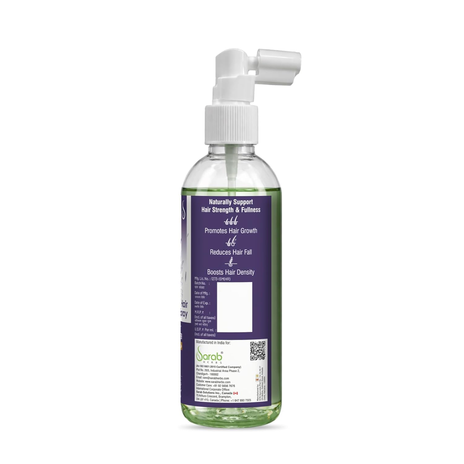 Tressyog Herbal Hair Spray , 200ml.