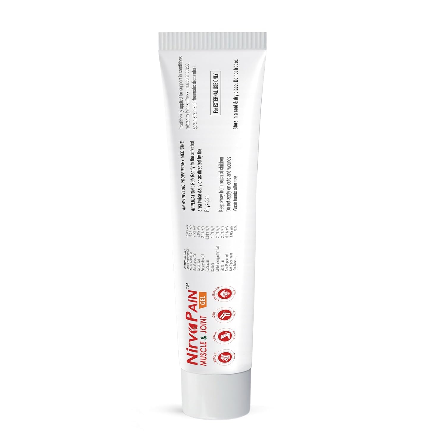 NirvaPain Gel, 30ml.