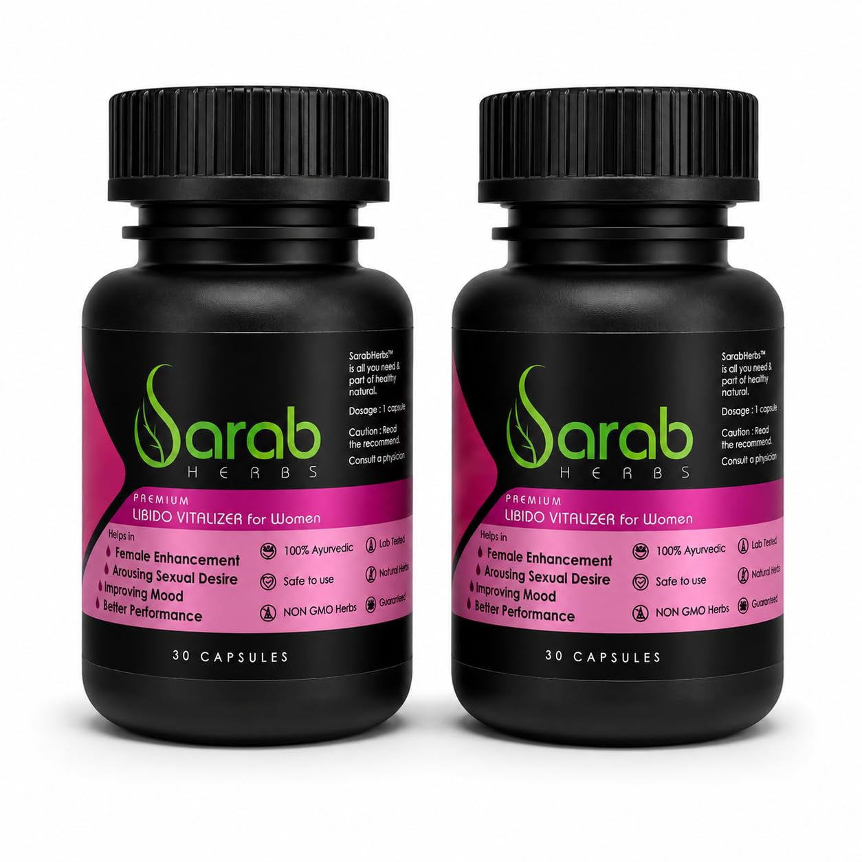 Libido Vitalizer for Women, 30 Capsules.