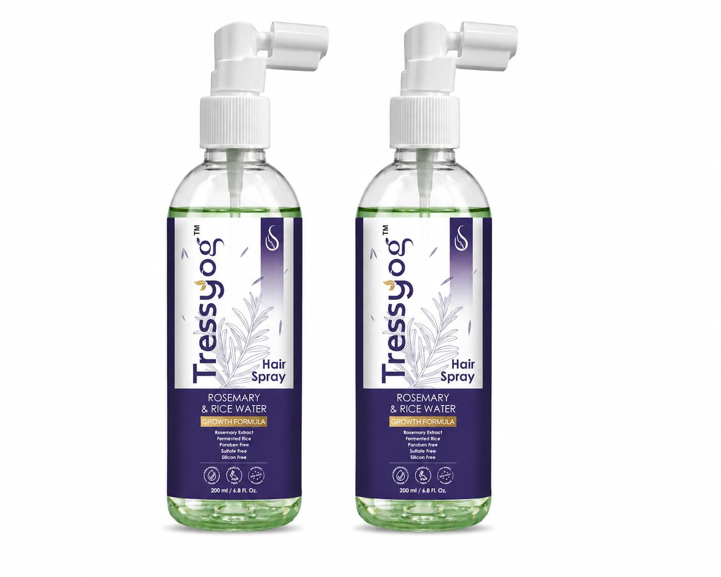 Tressyog Herbal Hair Spray , 200ml.
