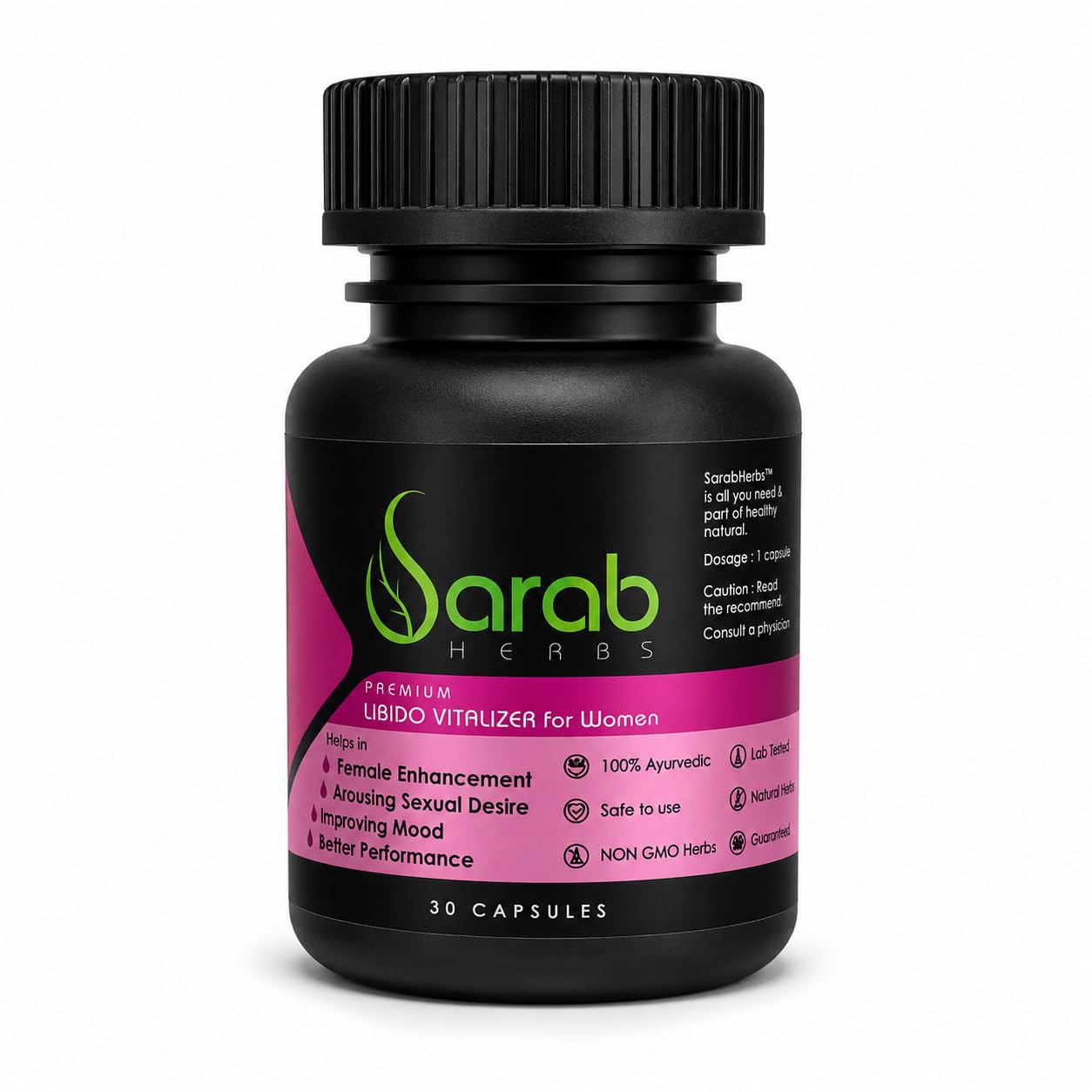 Libido Vitalizer for Women, 30 Capsules