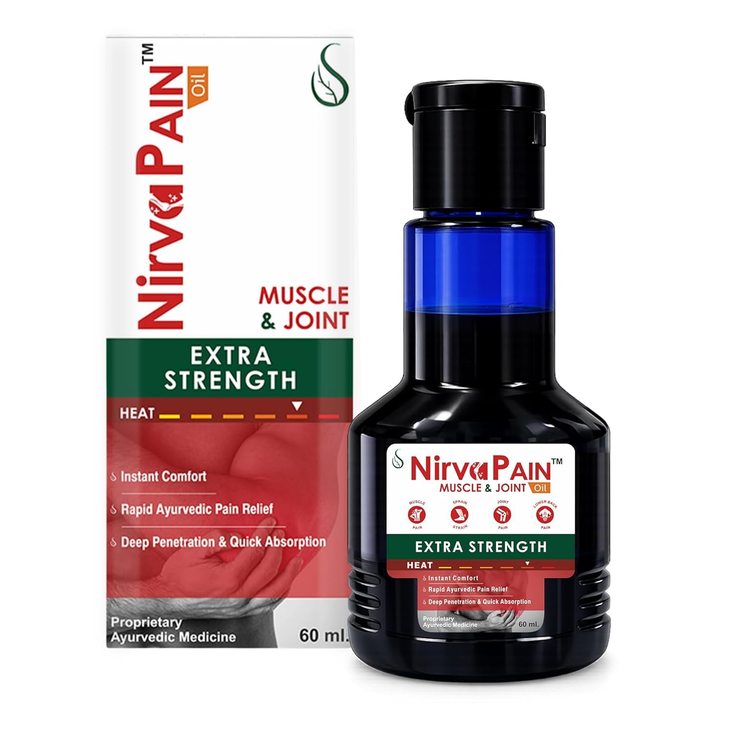 NirvaPain Oil, 60ml