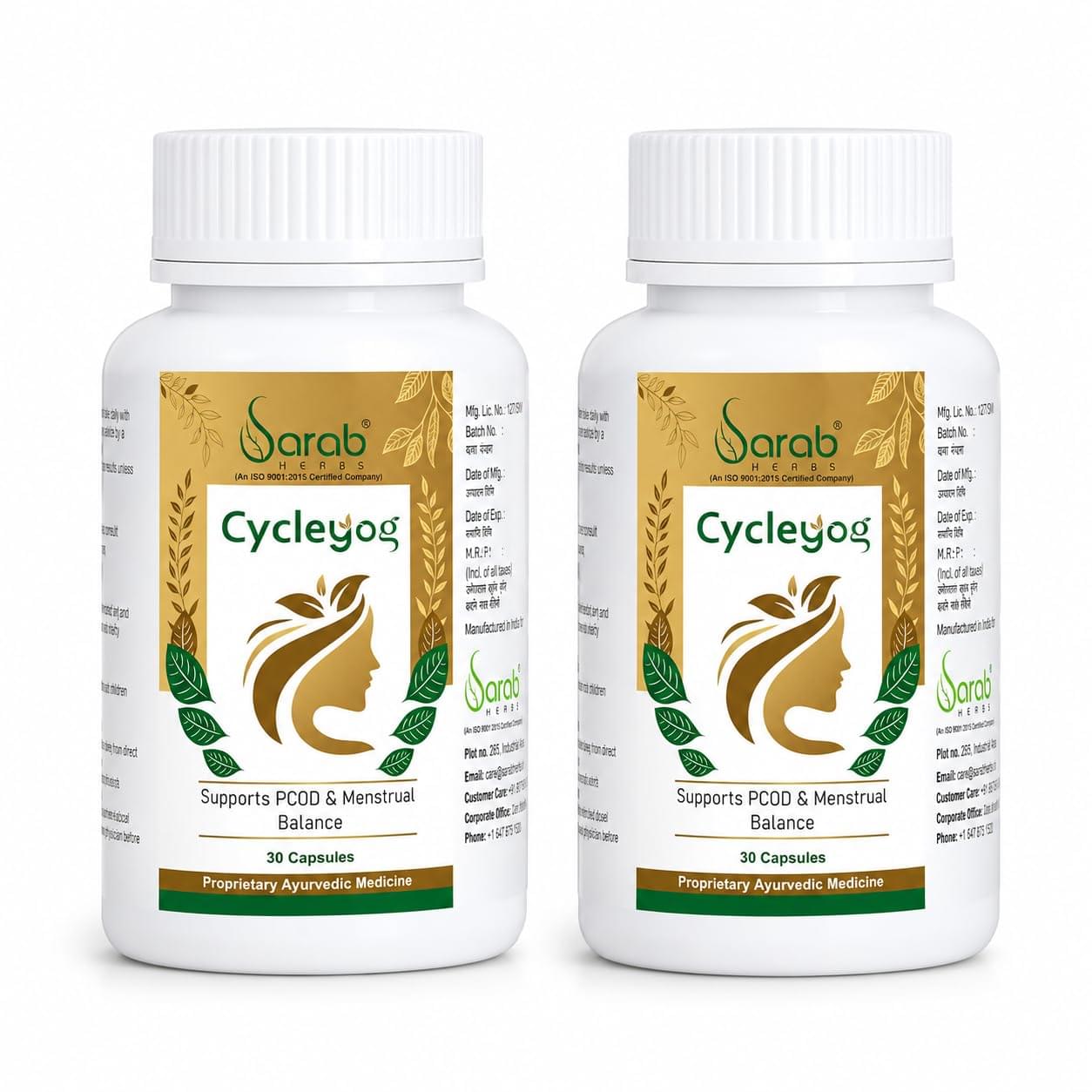 Cycleyog, 30 Capsules.