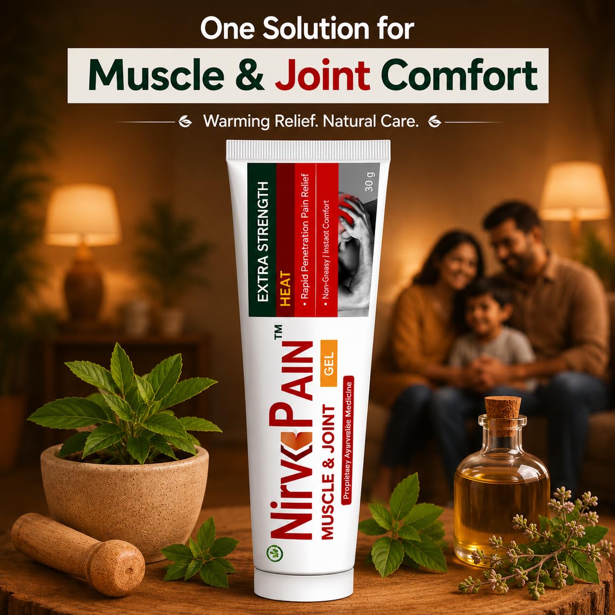 NirvaPain Gel, 30ml.