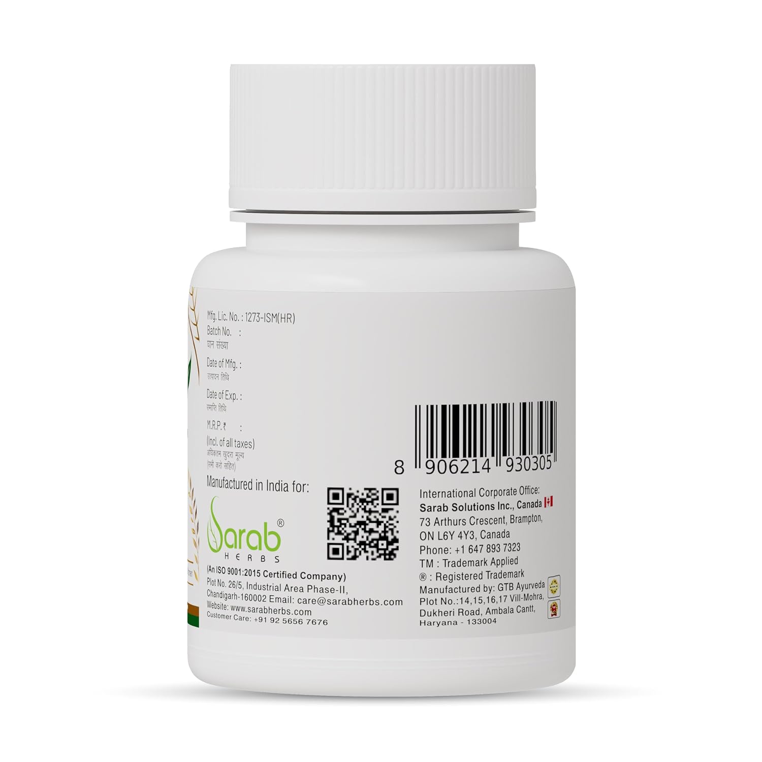 TressYog, 30 Capsules.