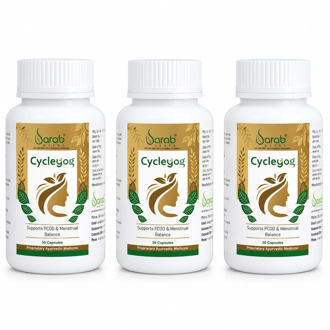 Cycleyog, 30 Capsules.