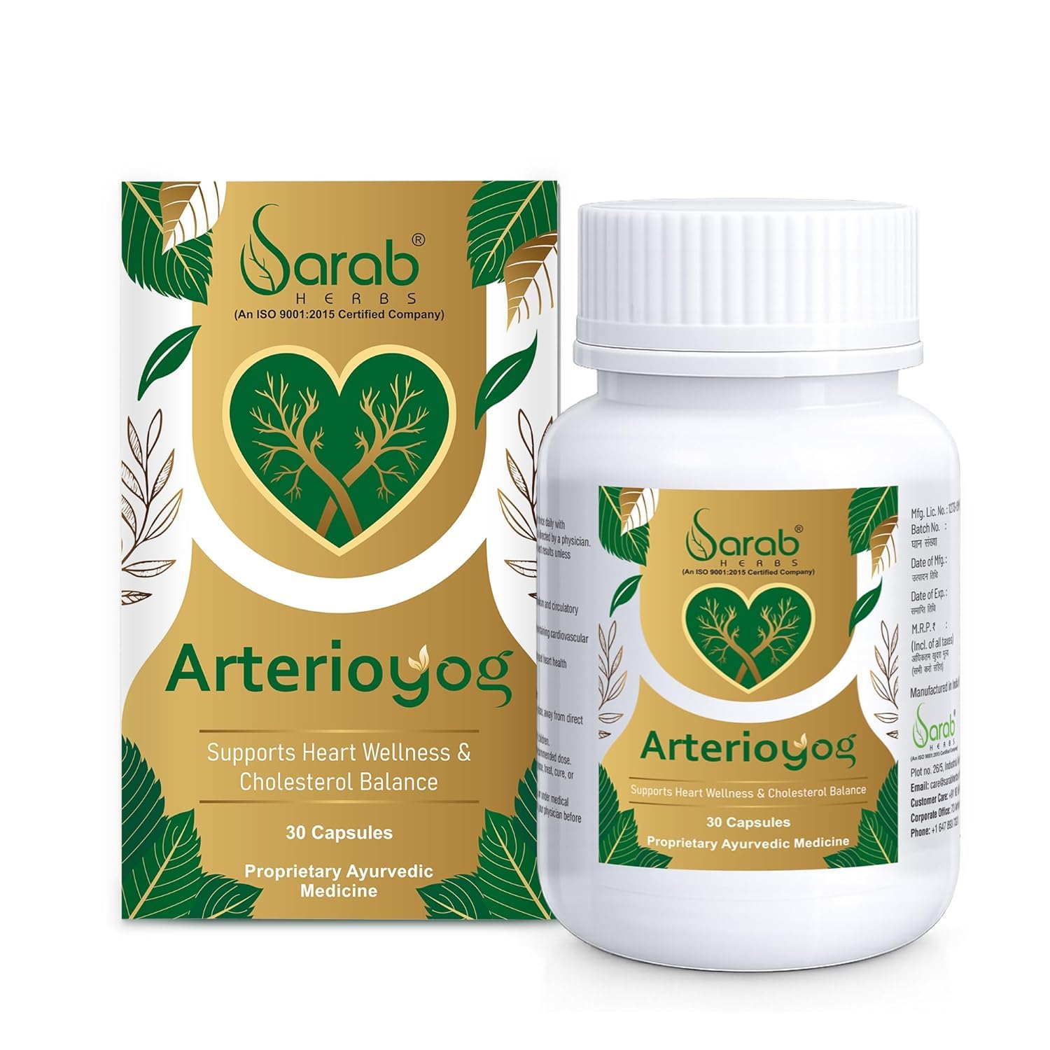 Arterioyog, 30 Capsules