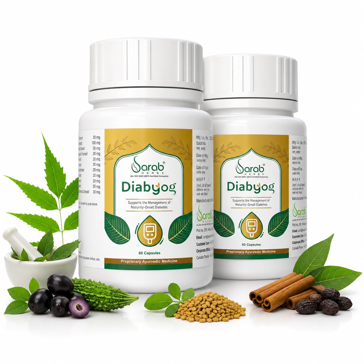 Diabyog, 60 Capsules.