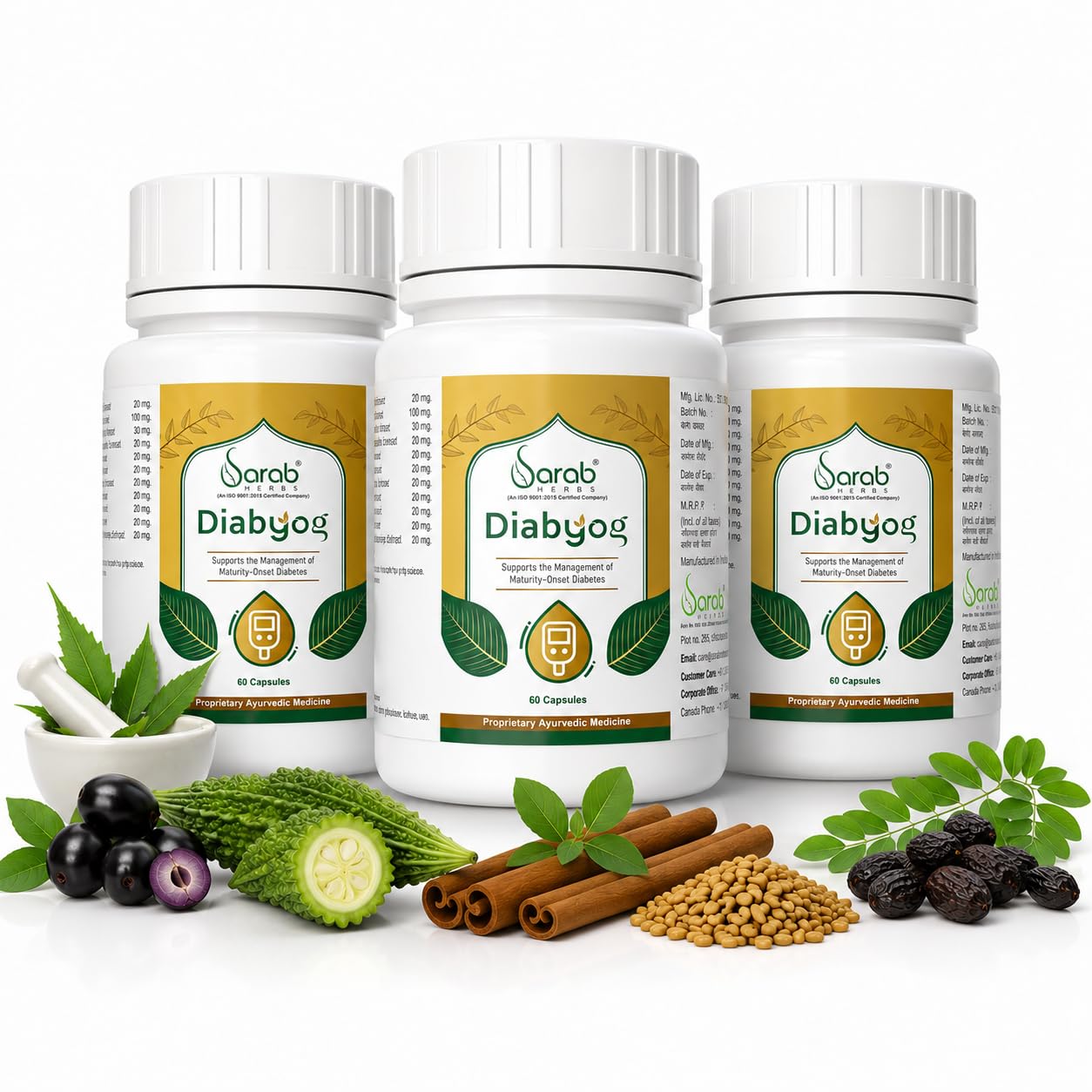Diabyog, 60 Capsules.