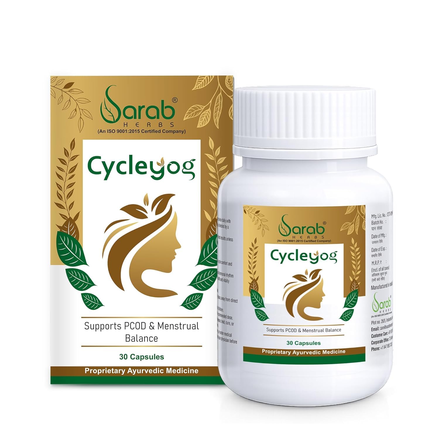 Cycleyog, 30 Capsules