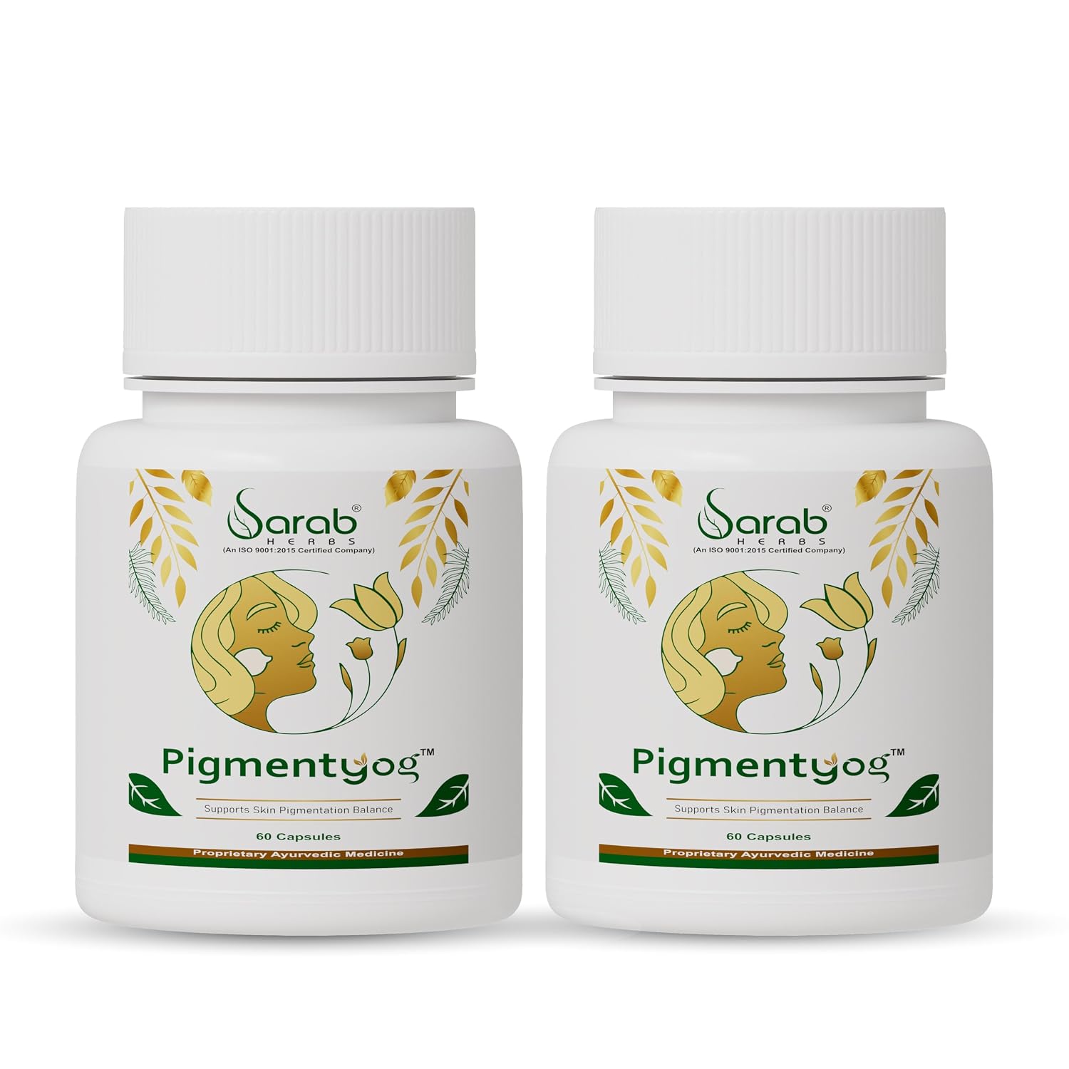 Pigmentyog Ayurvedic Skin Capsules, 60 Capsules.