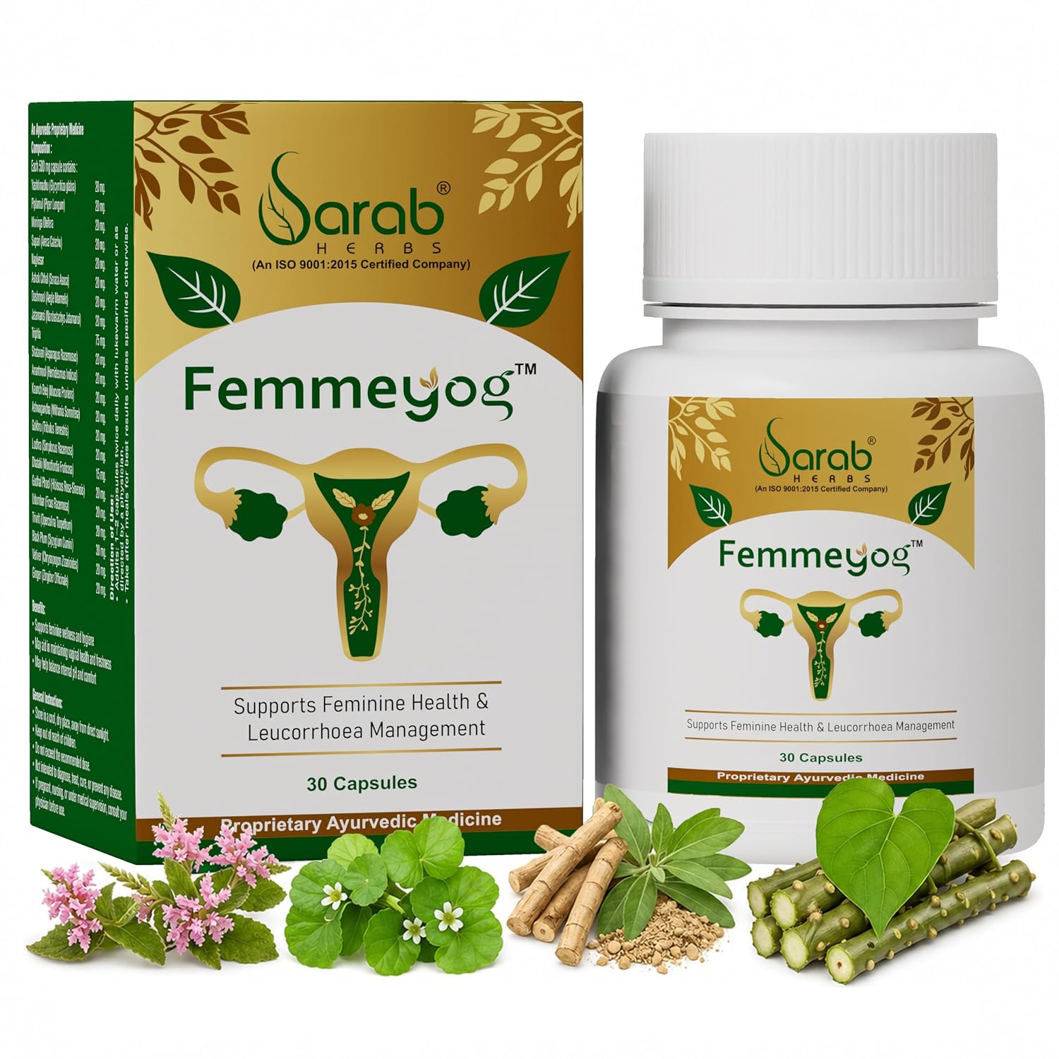 Femmeyog, 30 Capsules