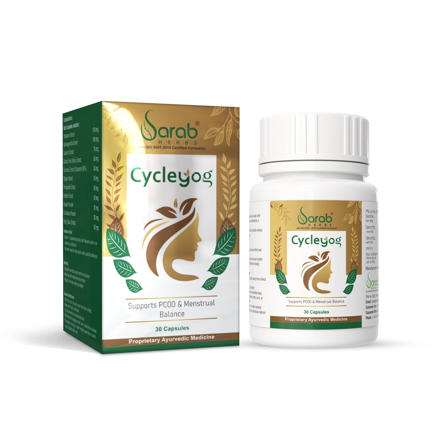 Cycleyog | Supports PCOD & Menstrual Balance