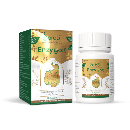EnzyYog | Supports Digestion , Gas & Acidity Balance