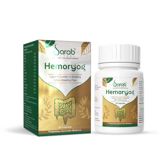 Hemoryog | Supports Comfort in Bleeding & Non-Bleeding Piles