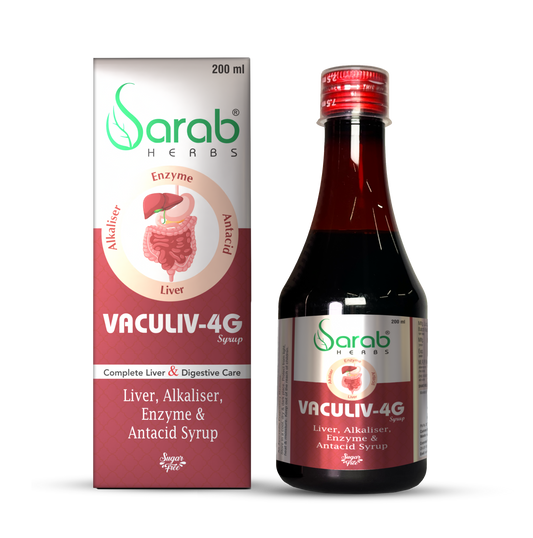 VacuLiv - 4G Syrup | Complete Liver and Digestive Care Syrup