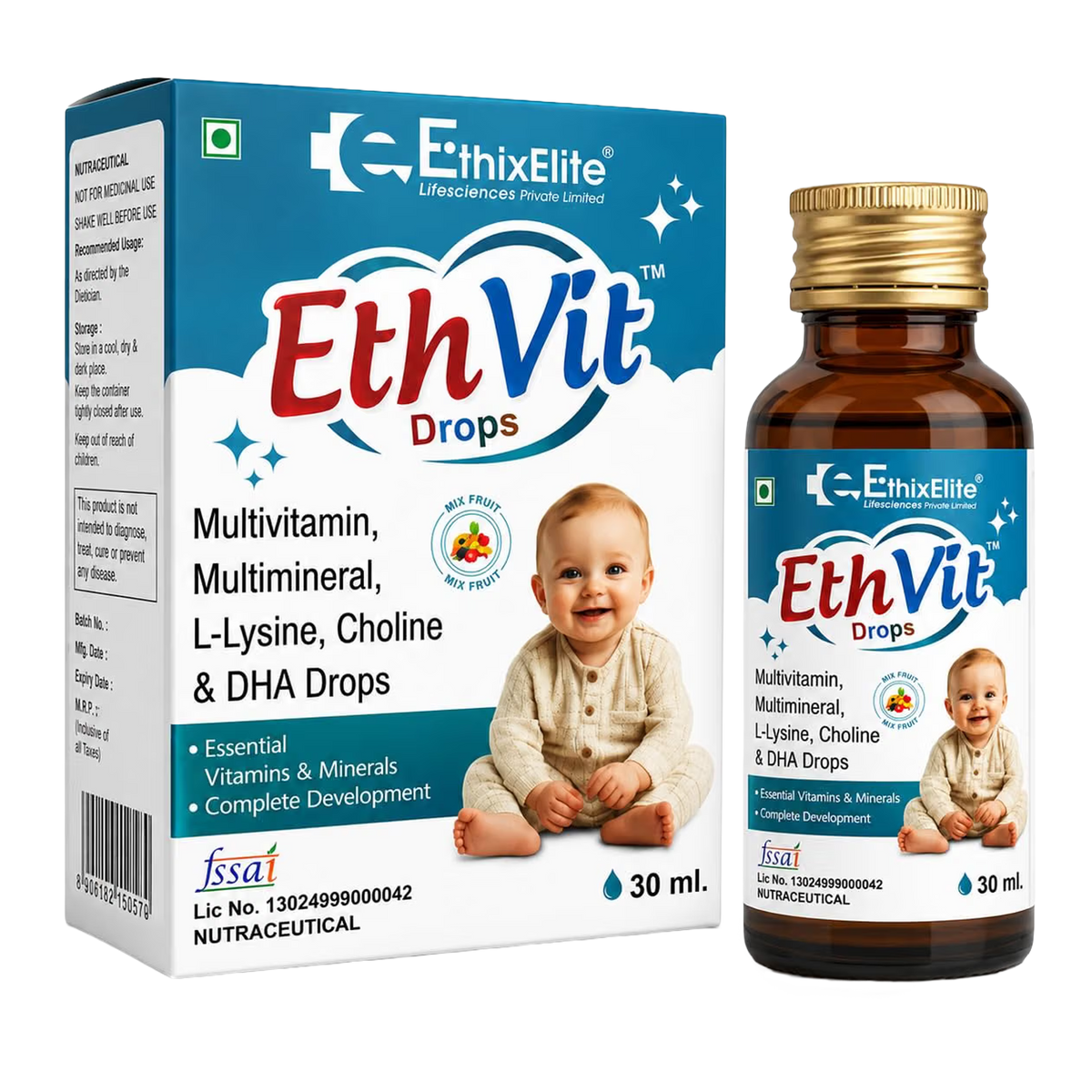 EthVit Drops, 30 ml